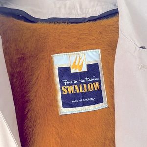 Swallow fine in the rain 2 piece coat